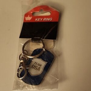 Ami Blue Team USA Key Ring